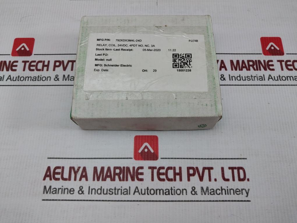 Lot Of 10X 792Xdx3M4L-24D Schneider Electric 24 Vdc Power Relay