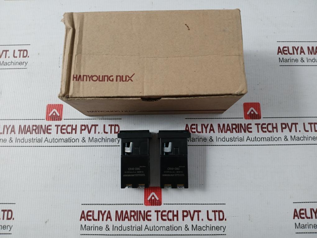 Lot Of 10X Cr40-d0G Hanyoung Nux 12-24 Vdc Rectangular Lamp