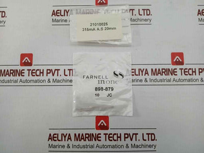 Lot Of 10X Farnell Cartridge Fuse 898-879