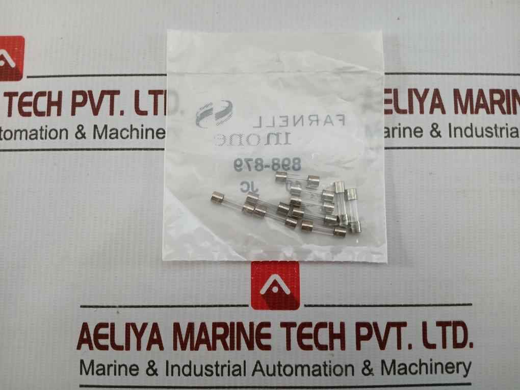 Lot Of 10X Farnell Cartridge Fuse 898-879