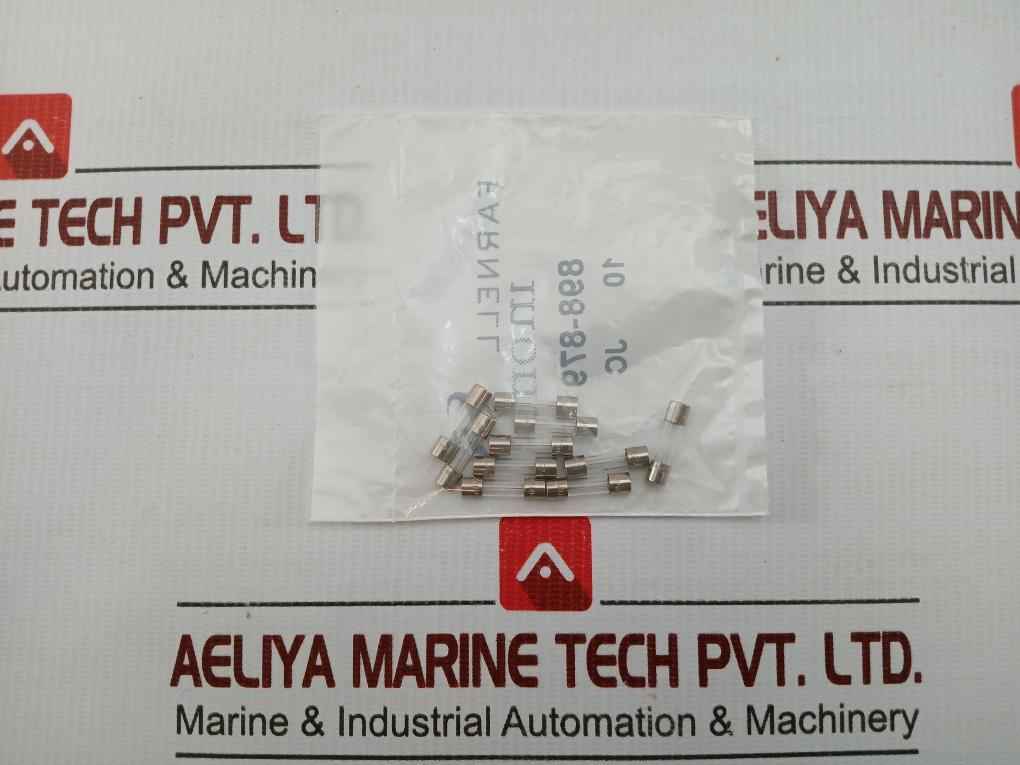 Lot Of 10X Farnell Cartridge Fuse 898-879