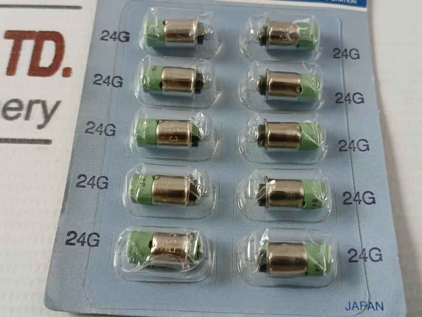 Lot Of 10X Idec Izumi Lftd-2Gpn10 Green Led Bulb