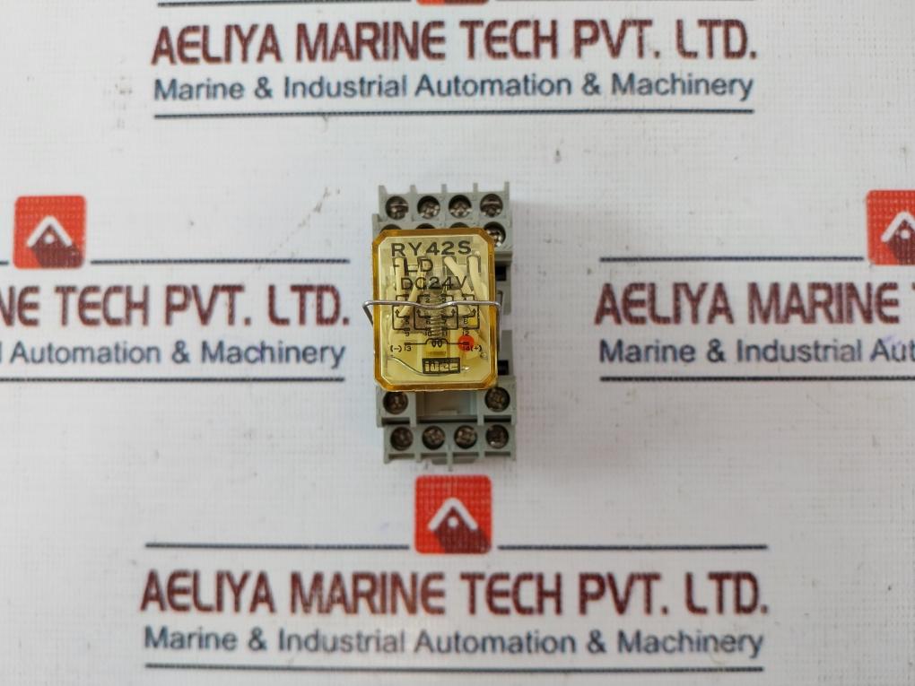Lot of 10X IDEC RY42S-LD General Purpose Relay With Base SY4S-05C DC 24V