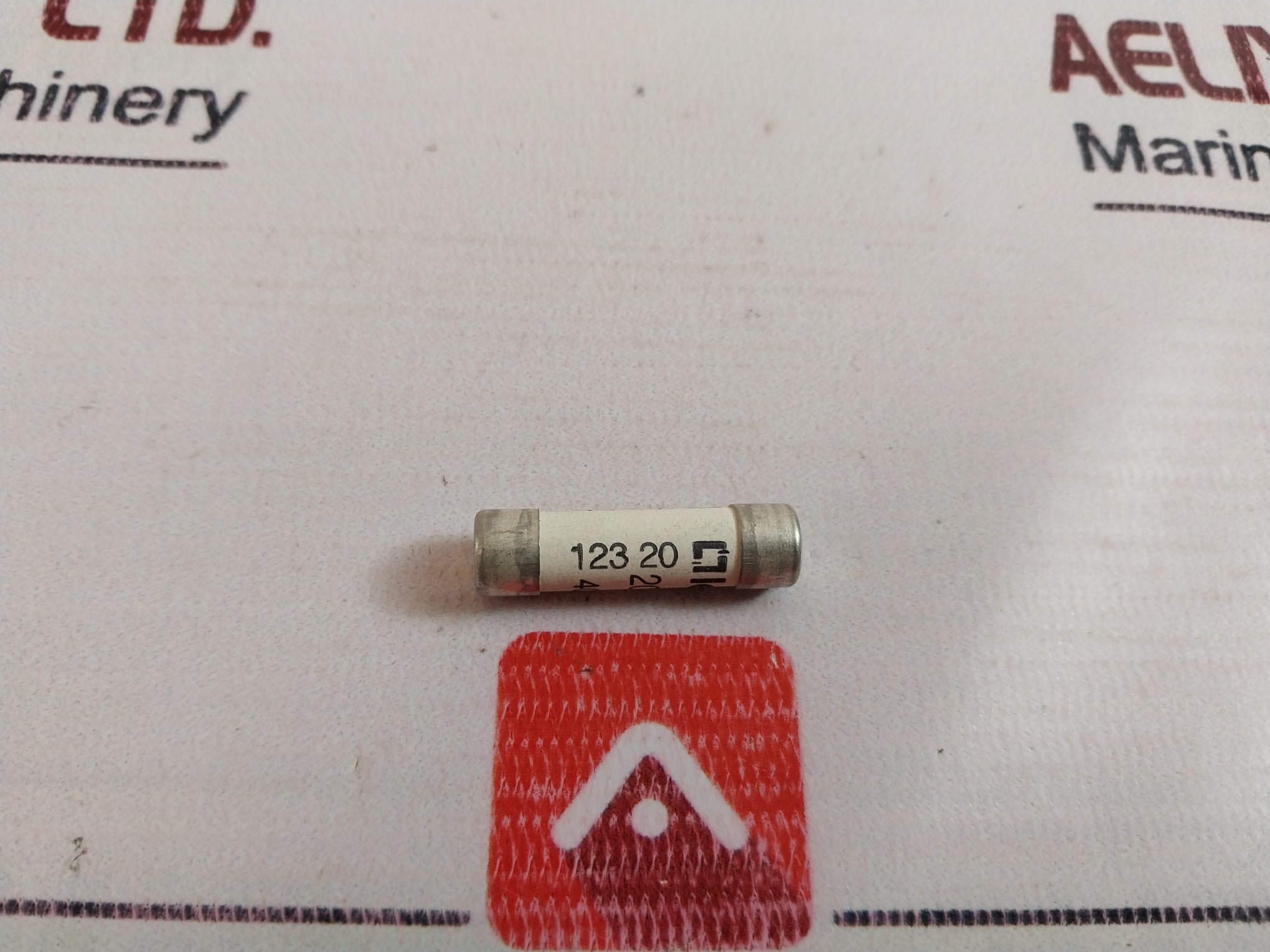 Lot of 10X Legrand 123 20 Cartridge Fuse 20A 400V