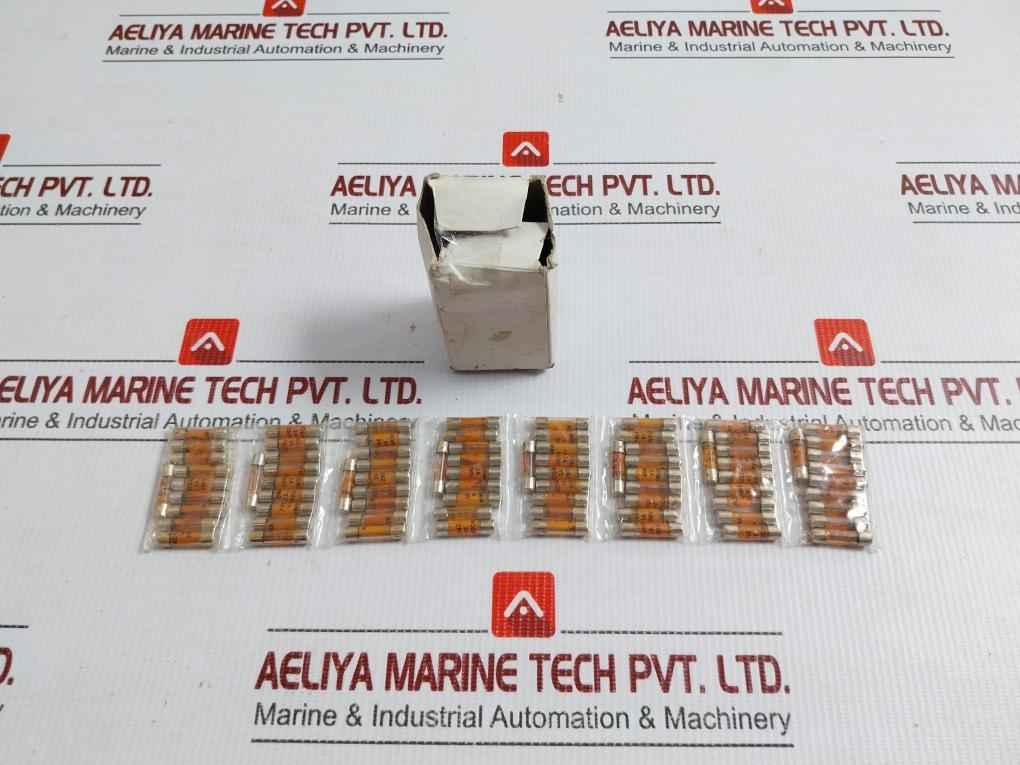 Lot Of 10X Rosma Cylindrical Cartridge Fuse 2A 250V