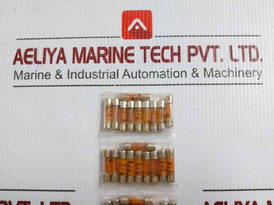 Lot Of 10X Rosma Cylindrical Cartridge Fuse 2A 250V