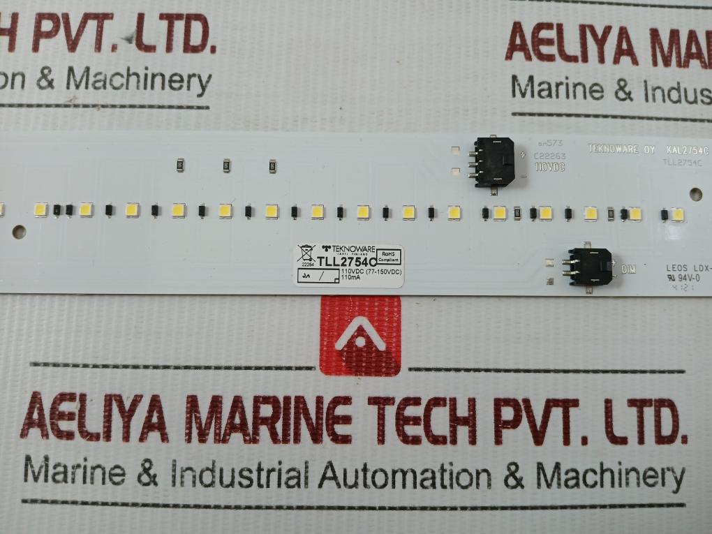 Lot Of 10X Tll2754C Linear Led Lighting Module 110Vdc Teknoware