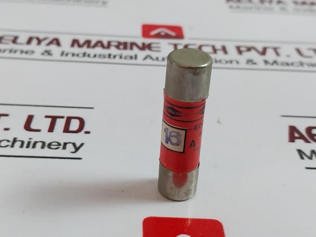 Lot of 10X 16A 600VAC Current Limiting Fuses, ACTION AM 10X38