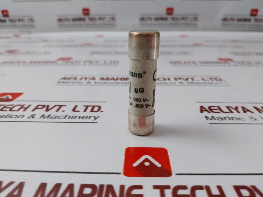 Lot of 10X Bussmann C14G4 Cylindrical Fuse 4A 690V 14X51MM GG