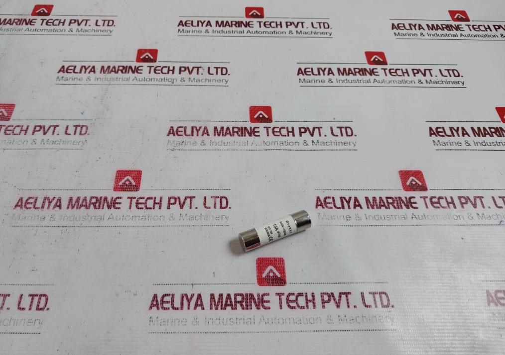 Lot Of 10X Iec 269 Marine Grade Cartridge Fuse, 500V~100Ka, 15A