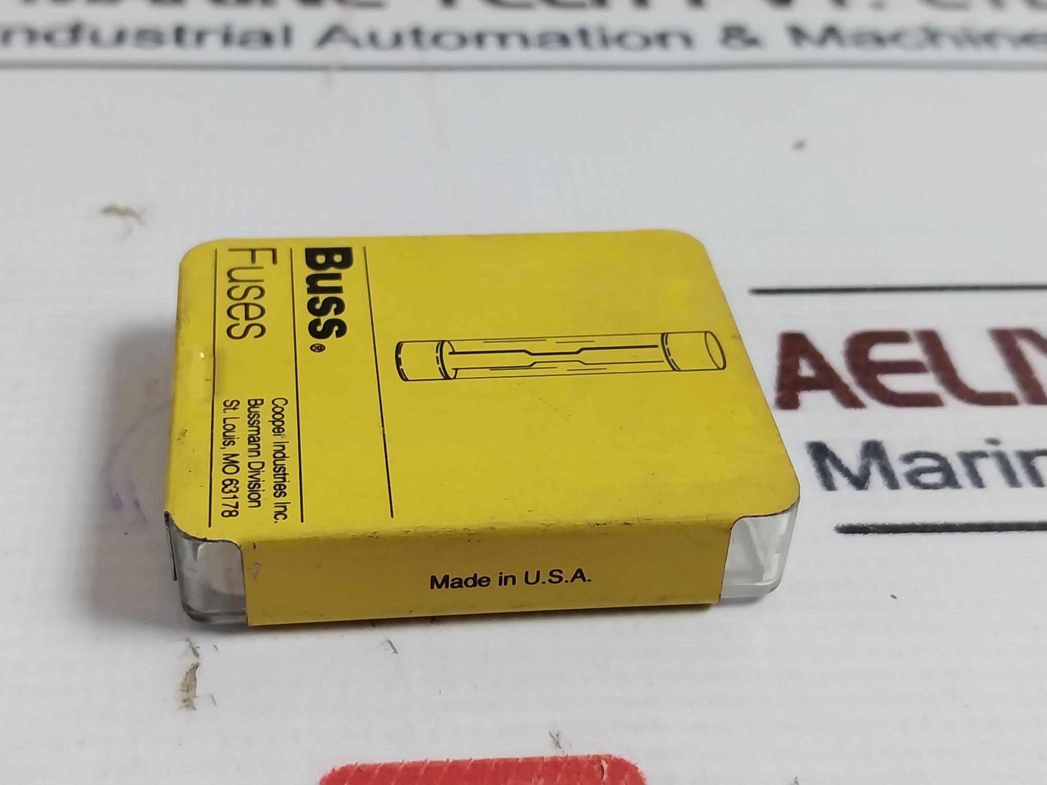 Lot of 15X BUSSMANN AGC 15 Buss Fuses 15A 32V