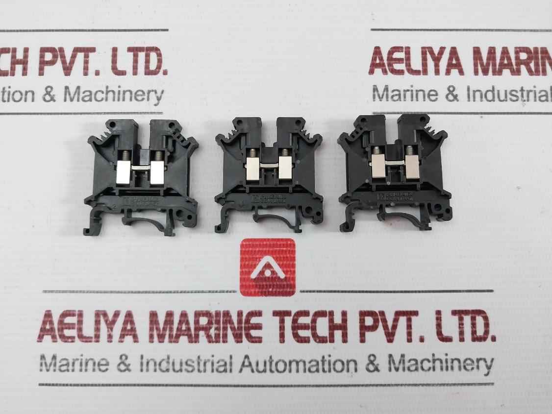 Lot Of 15X Uk5N-e Feed-through Terminal Block Phoenix Contact