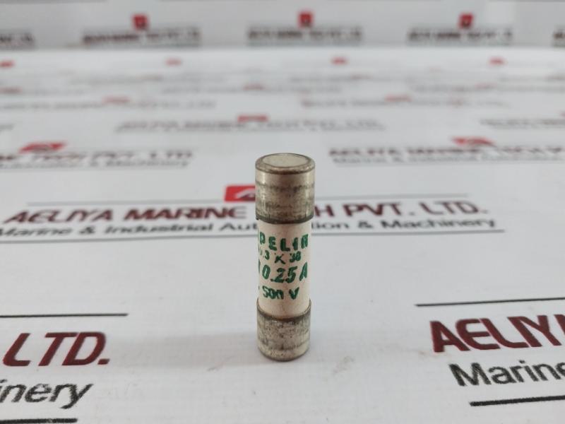 Lot of 16X Capelin 10.3 X 38 Cartridge Fuse AM 0.25A ~500A AC 100 KA NF.C