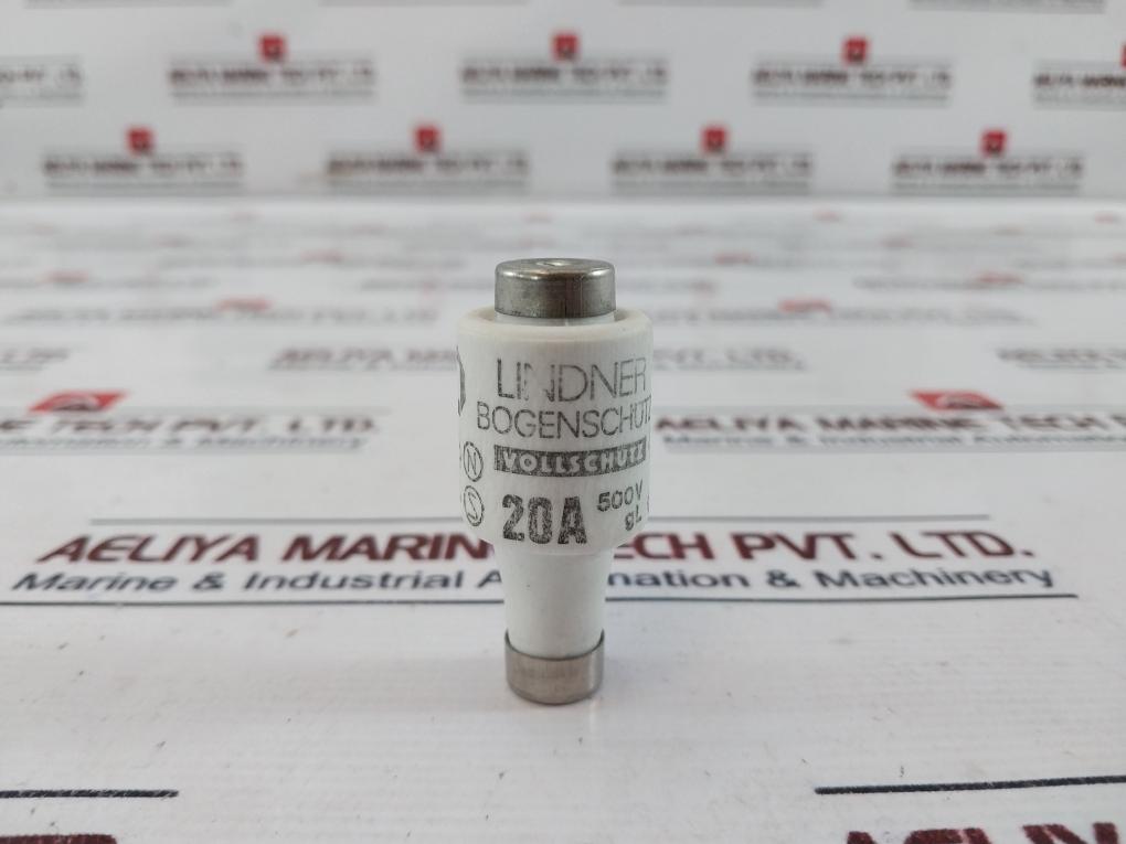 Lot of 19X Lindner 20A 500V GL Ceramic Bottle Fuse