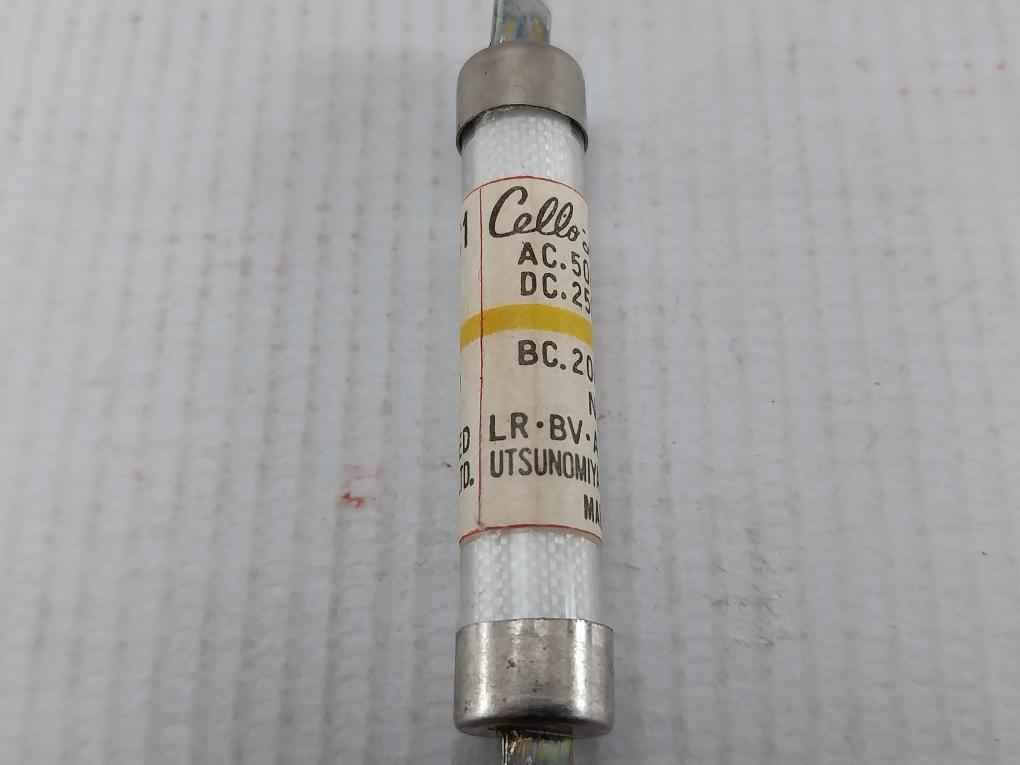 Lot Of 19X Utsunomiya Electric Nc1 Cartridge Fuse 1A Nk E-3049