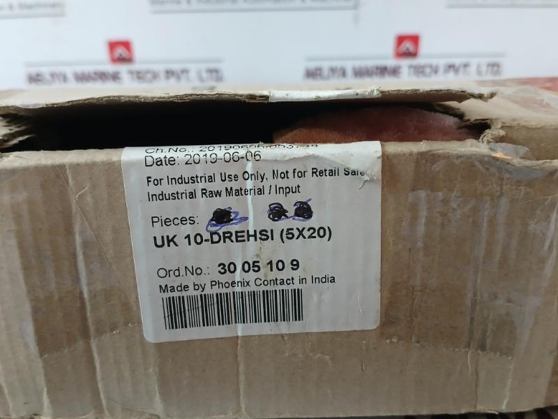 Lot of 20X Phoenix Contact UK 10-DREHSI Fuse Modular Terminal Block 11 MM
