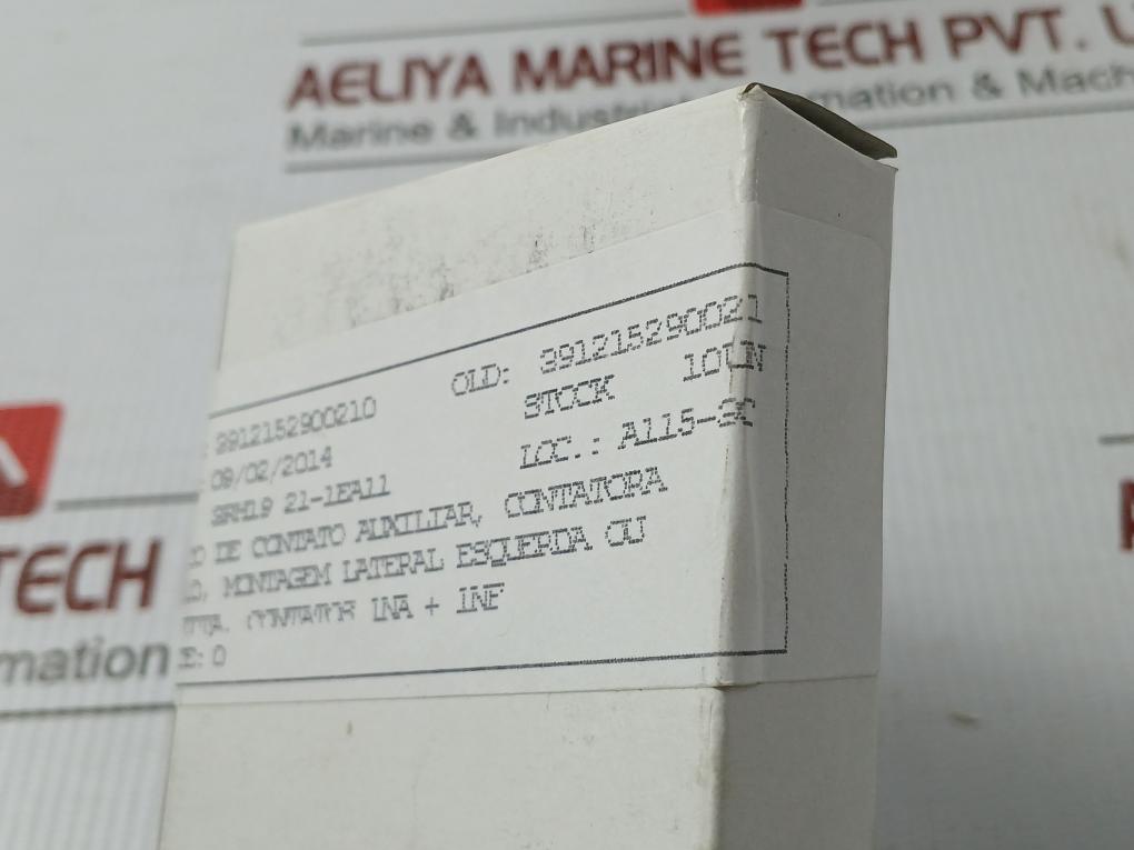 Lot Of 2X 3Rh1921-1Ea11 Siemens 500V Auxiliary Contact Block