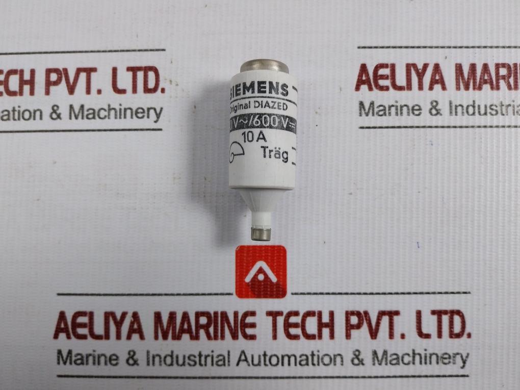 Lot Of 2X 5Sd8010 Ceramic Bottle Fuse 600V Siemens