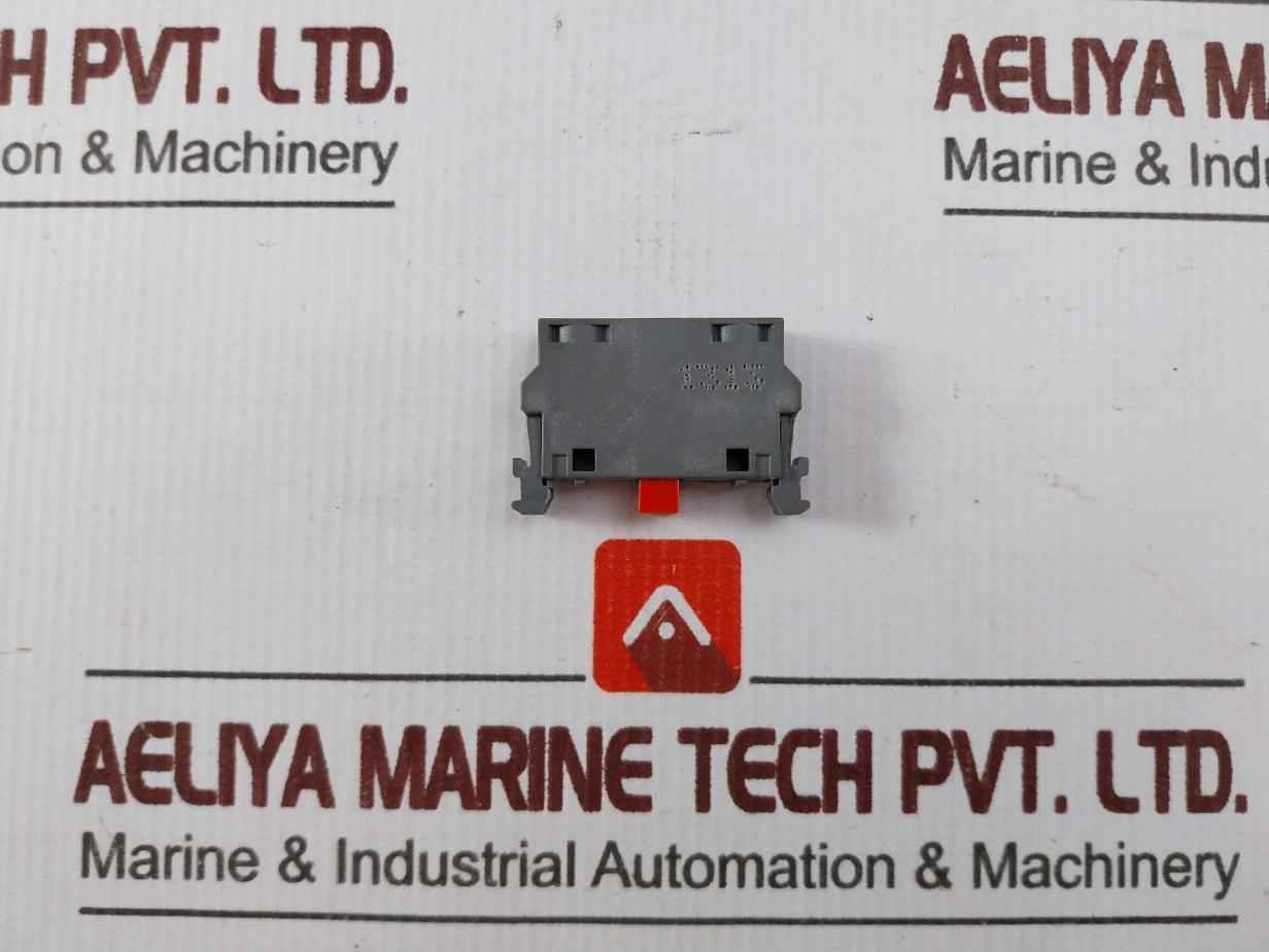 Lot Of 2X Abb Mcb-01 Nc Auxiliary Contact Block 400V 4A