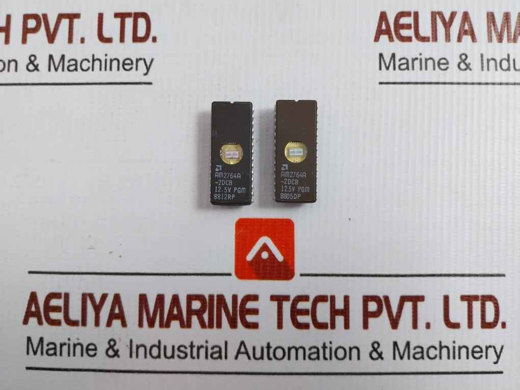 Lot Of 2X Advanced Micro Devices Eprom Memory Am2764A-2Dcb