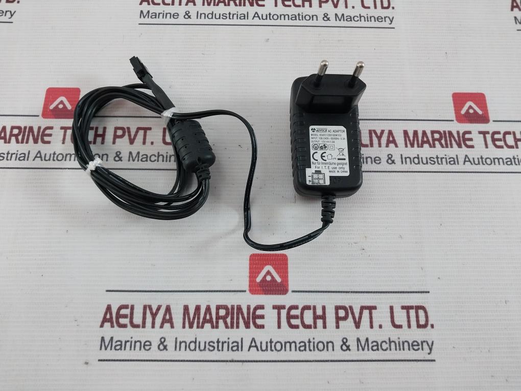 Lot of 2X Advice KSAFC1200100W1EU AC Adapter 100-240V 50/60HZ 0.3A 12V 1.0A