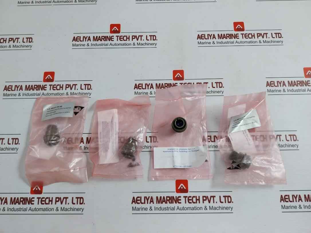 Lot Of 2X Amphenol 14S-9Pf Thermocouple Plug 2 Pin