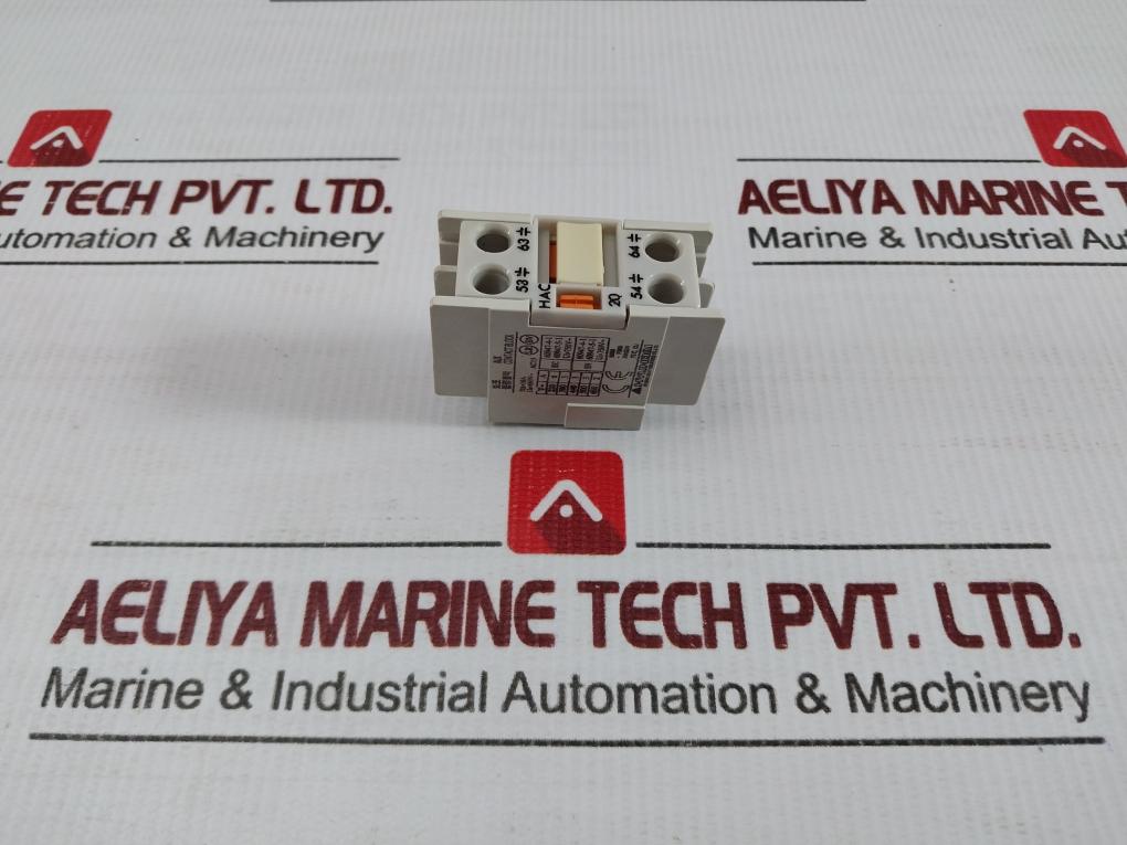 Lot Of 2X Auxiliary Contact Block Hac 20 Hyundai 660V/16A