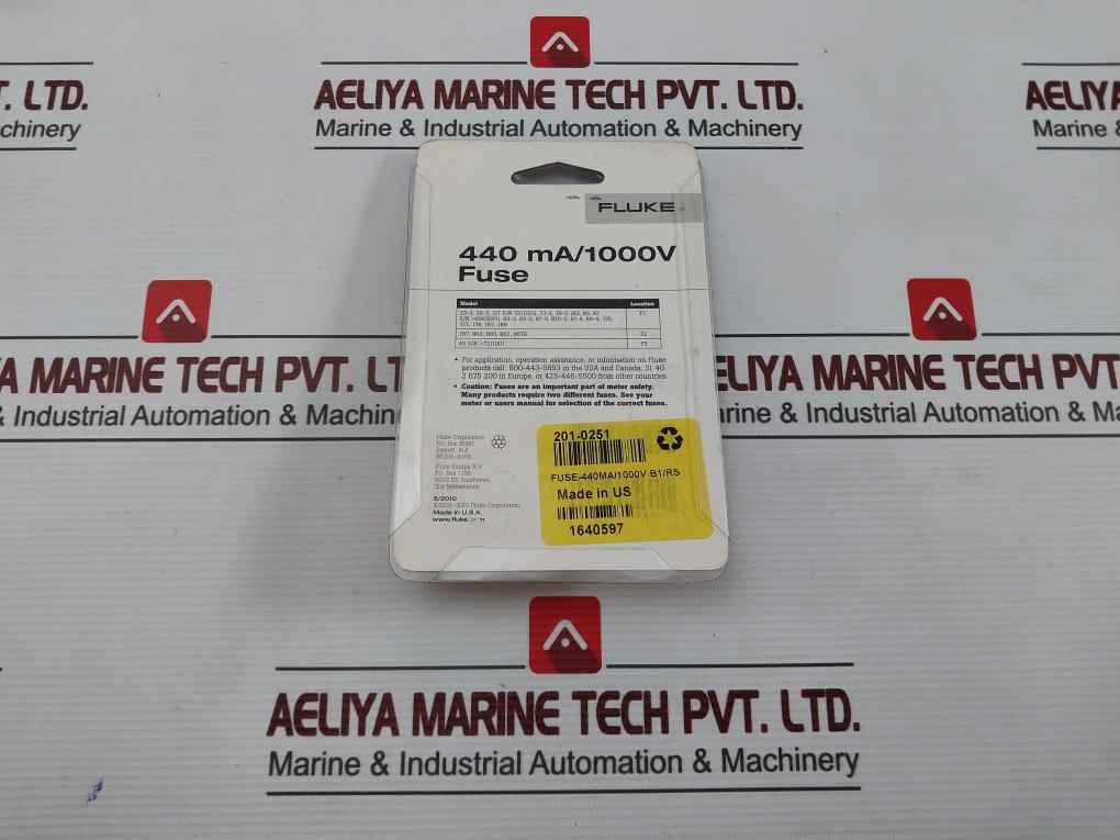 Lot Of 2X Bussmann Dmm-44/100-r Multimeter Fuse 1000Vac/Dc