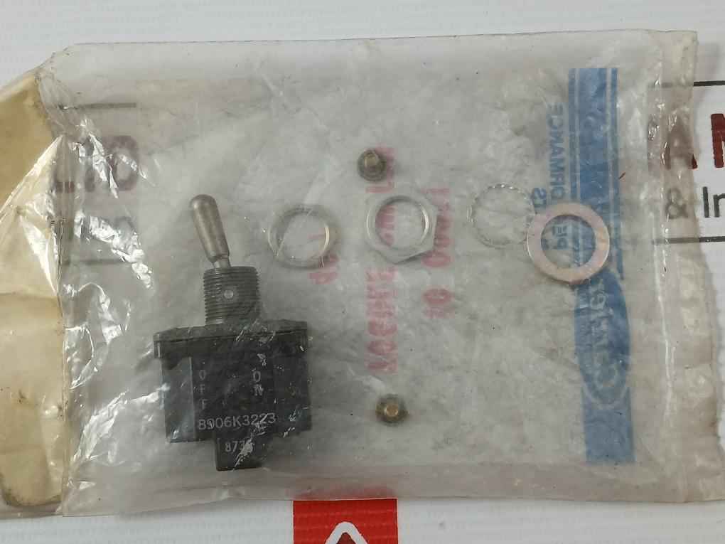 Lot Of 2X Carrier Transicold 8906K3223 Toggle Switch
