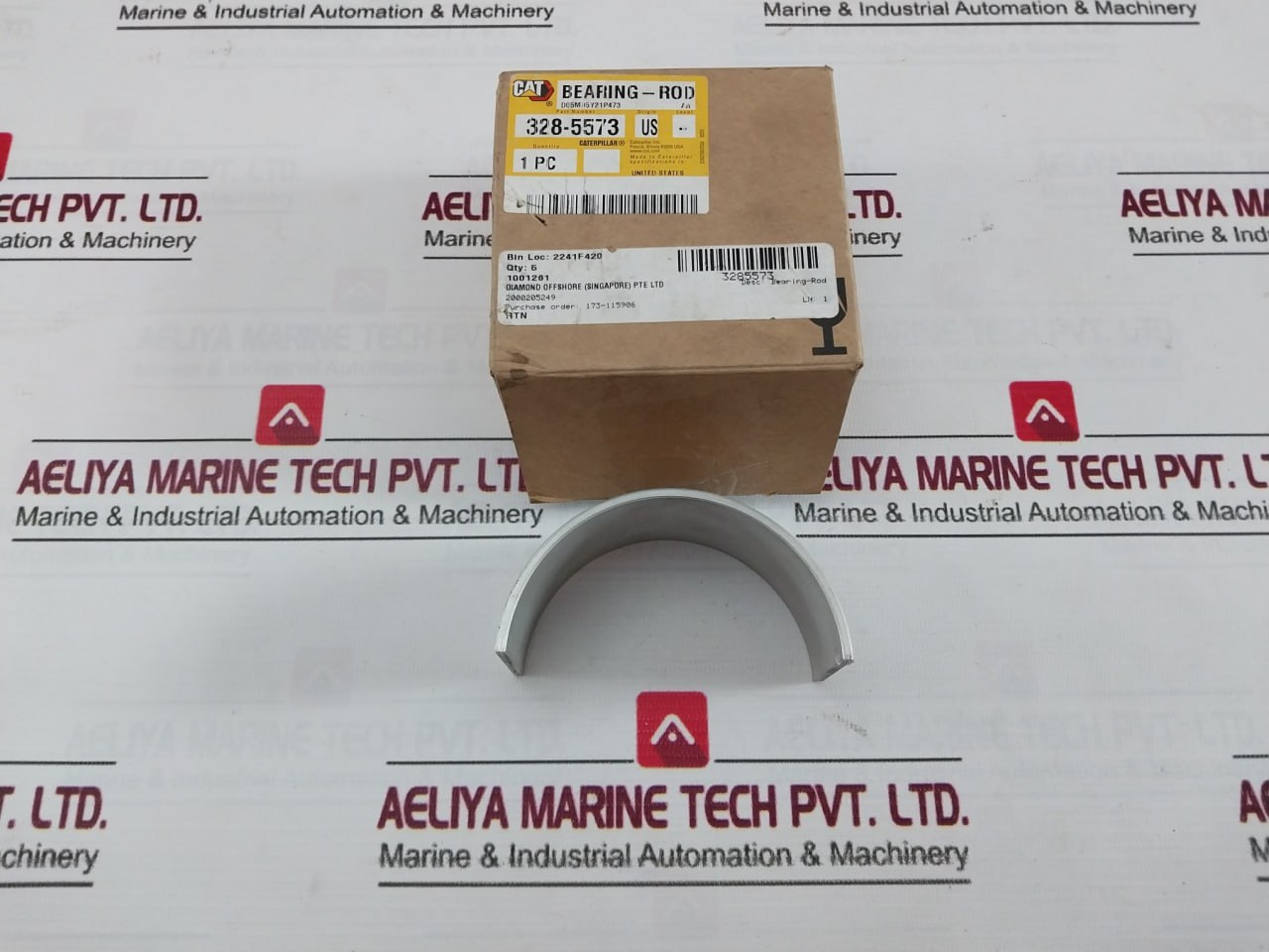 Lot of 2X CAT 328-5573 Connecting Rod Bearing Pair