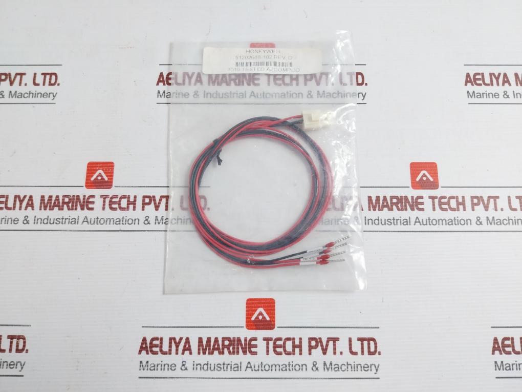 Lot Of 2X Dc Power Cable Rev-d Honeywell 51202688-102