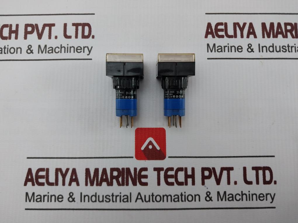 Lot OF 2X EAO 31-261.022 Actuator 300V AC 5A