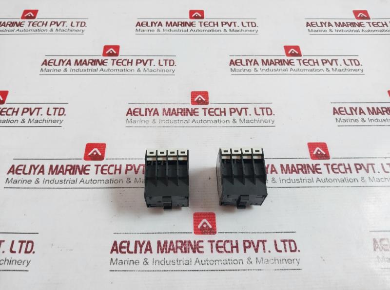 Lot of 2X EATON DIL M32-XHI11 Moeller Series Auxiliary Contact Module 6000V 16A
