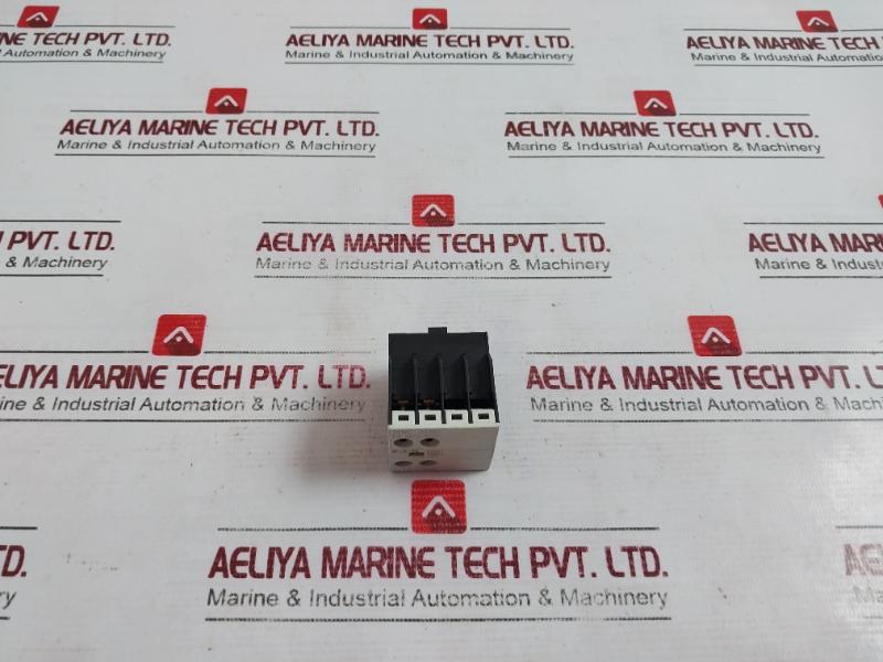 Lot of 2X EATON DIL M32-XHI11 Moeller Series Auxiliary Contact Module 6000V 16A