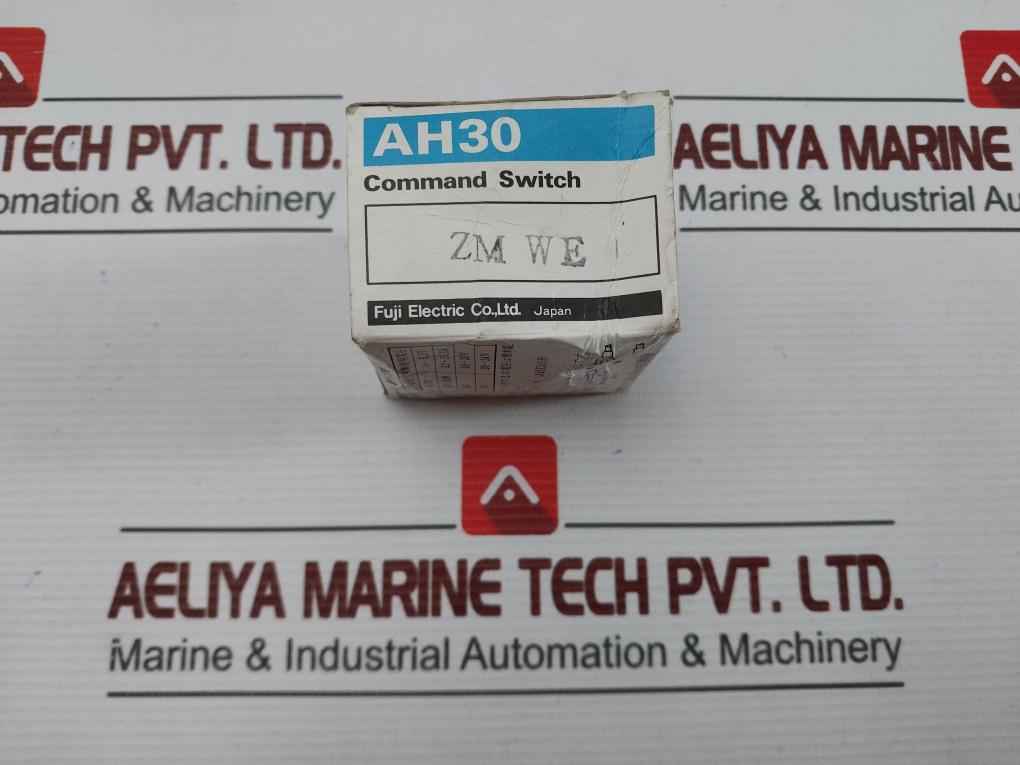 Lot Of 2X Fuji Electric Ah30-zmwe Command Switch