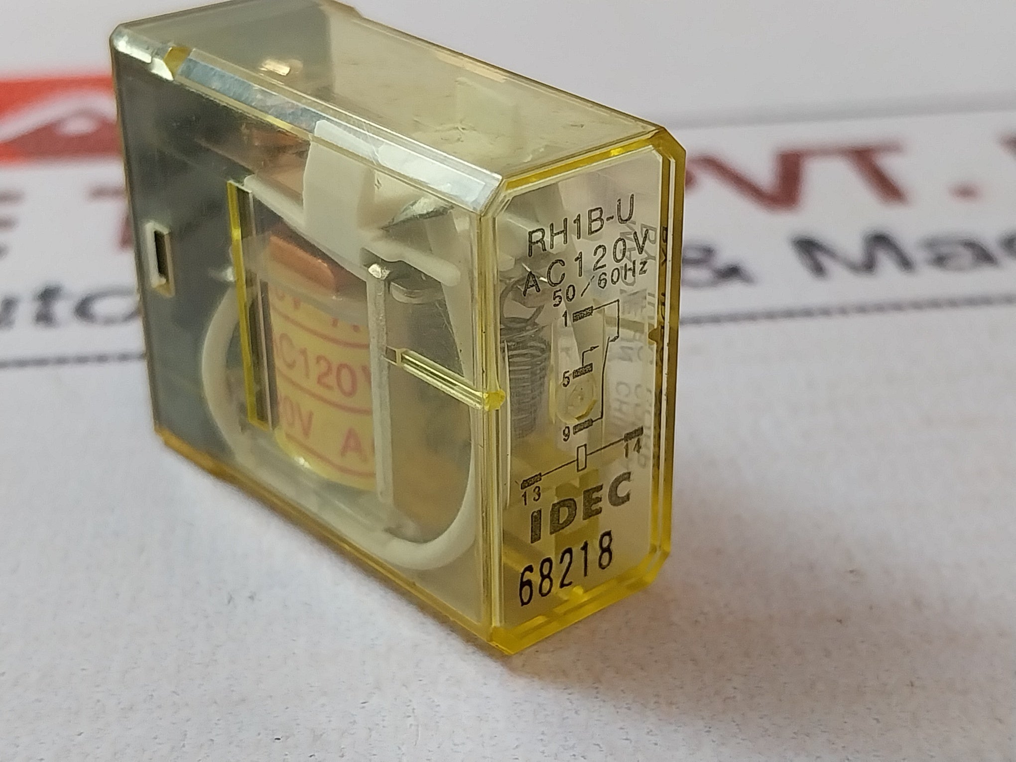 Lot of 2X IDEC RH1B-U SPDT Control Relay 33169, E0254-2 AC120V 50/60HZ 10A