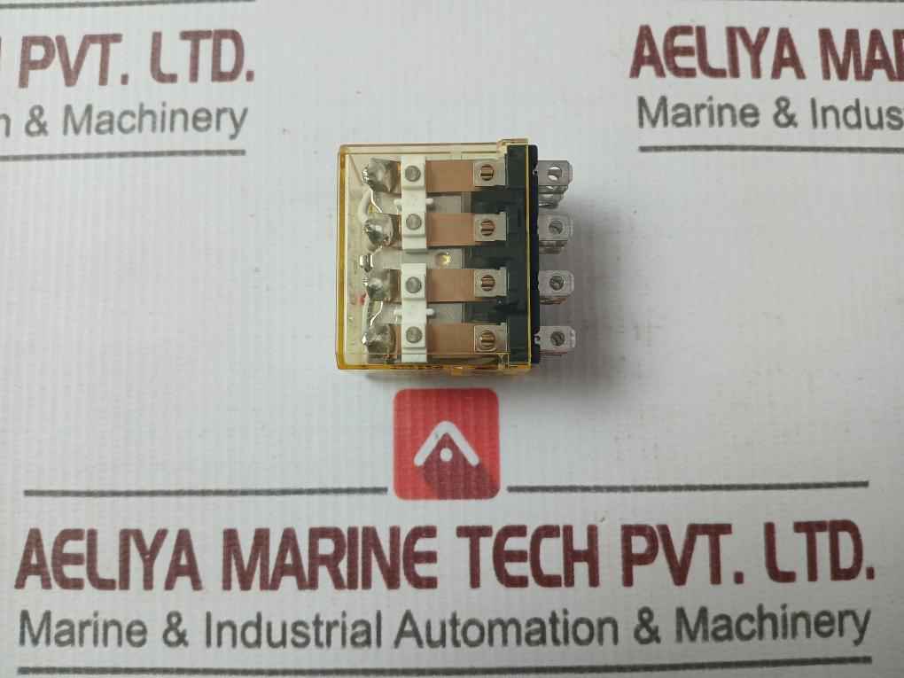 Lot Of 2X Idec Rh4B-ul Power Relay 10A 240Vdc