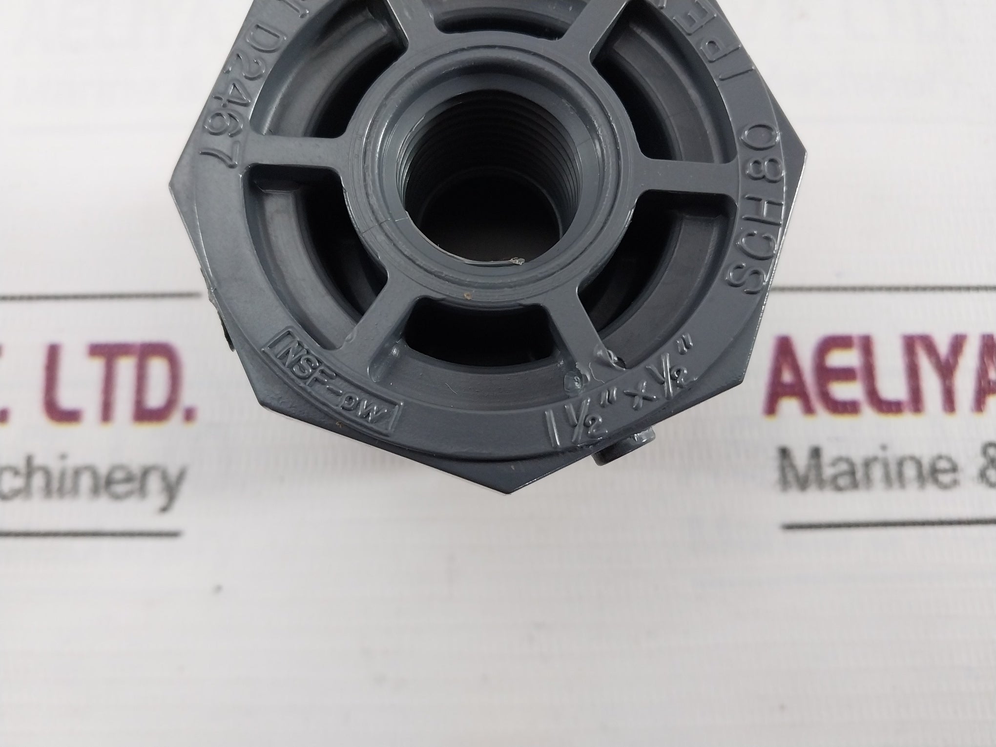 Lot of 2X IPEX SCH 80 PVC Reducing Bushing 1 1/2” X 1/2”