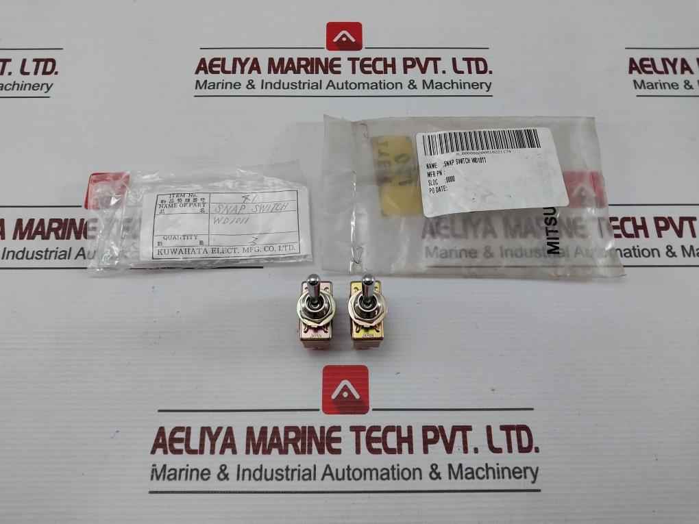 Lot Of 2X Matsushita T115A Snap Switch