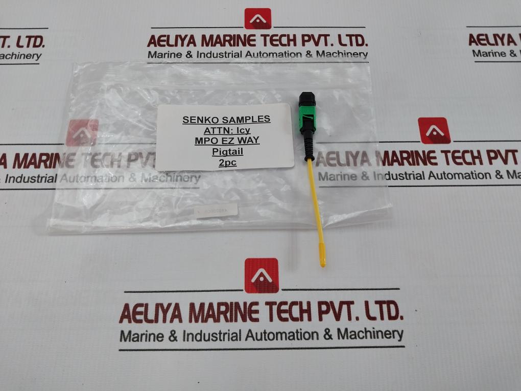 Lot Of 2X Mpo Plus Fiber Optic Pigtail 41020005 Senko