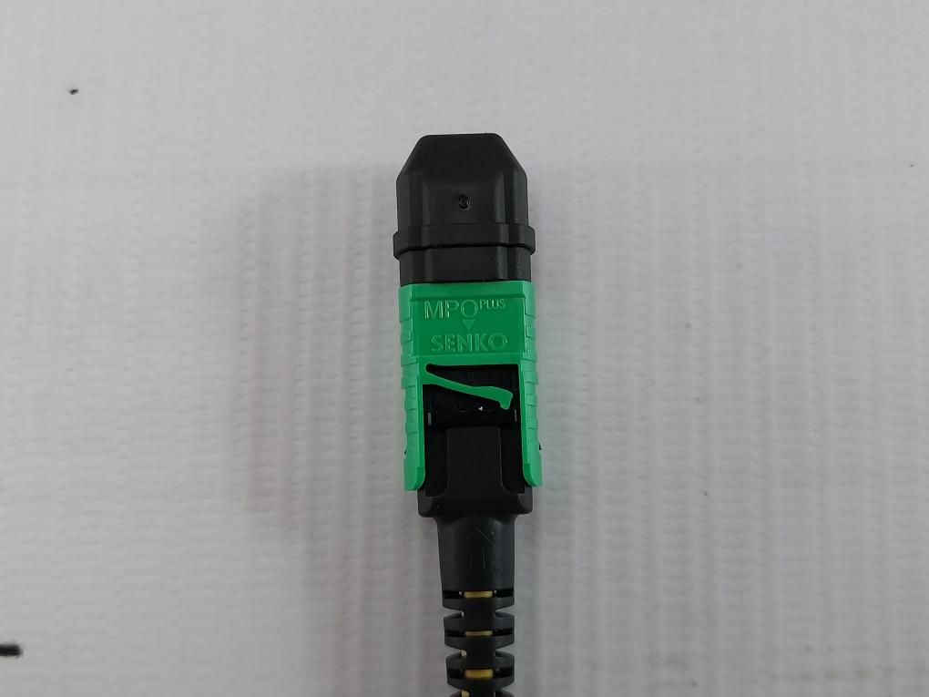 Lot Of 2X Mpo Plus Fiber Optic Pigtail 41020005 Senko
