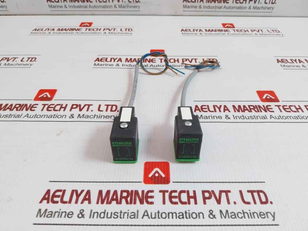 Lot Of 2X Msud Valve Plug Connector Cable Assembly 334720 Murr Elektronik