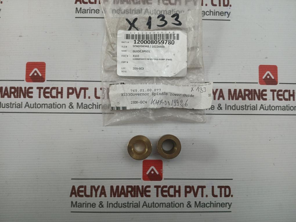 Lot Of 2X New Spindle Guide Component For Main Feed Pump X133