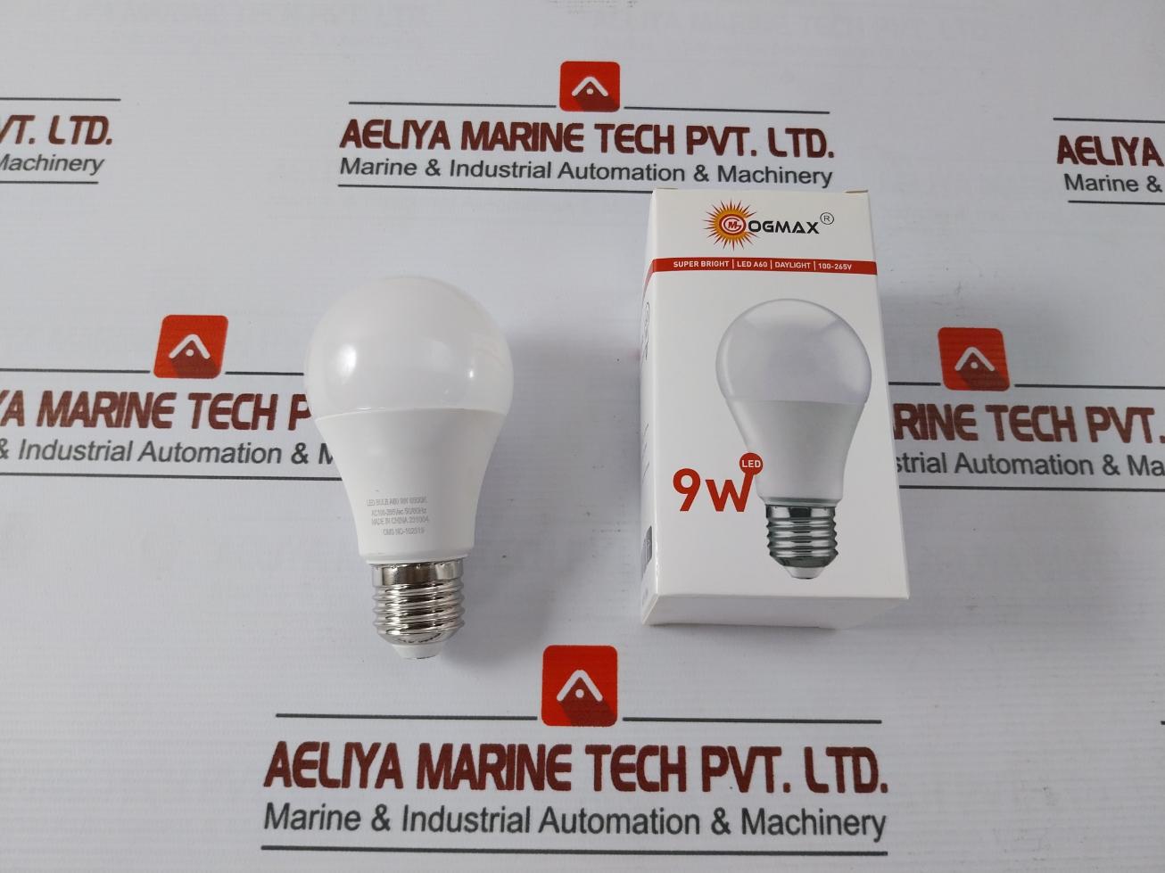 Lot Of 2X OGMAX 231004 LED Bulb 100–265VAC 9W