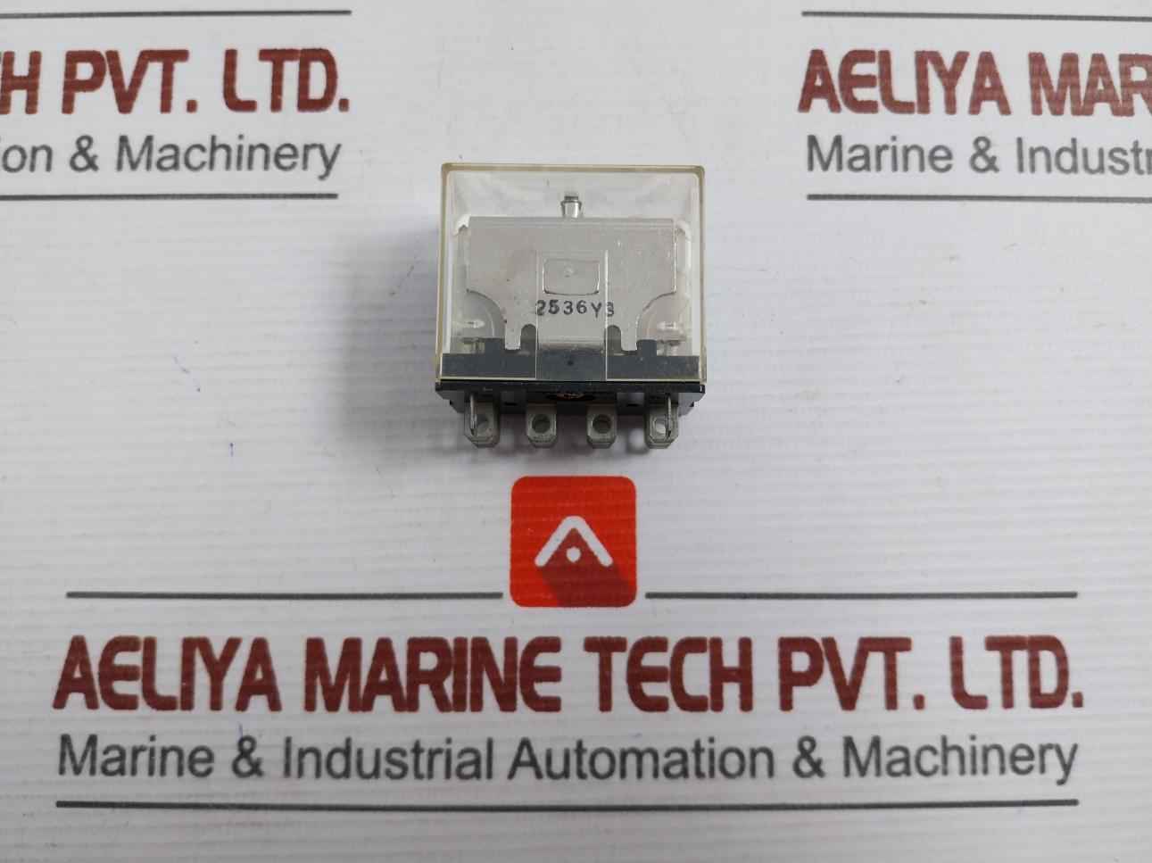 Lot Of 2X Omron Ly4 General Purpose Relay 24Vdc 10A