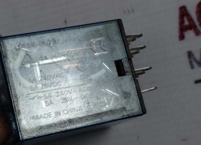 Lot of 2X Omron MY4N-J Relay MY4N100110VAC