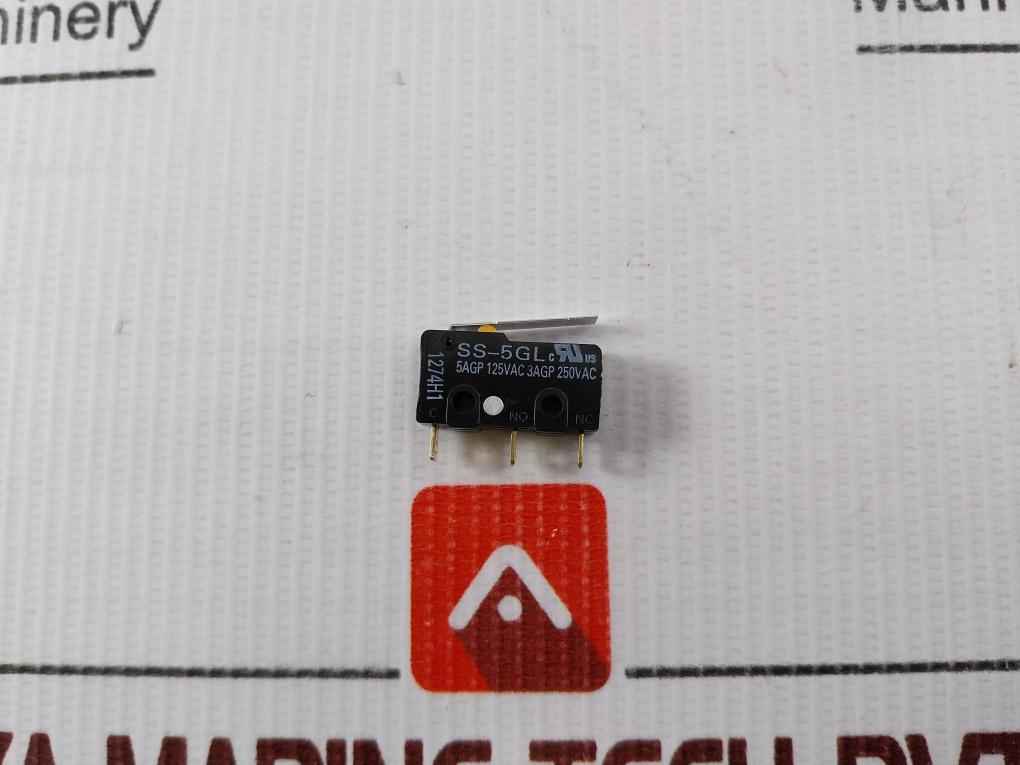 Lot Of 2X Omron Ss-5Gl Miniature Micro Switch 5A 250Vac