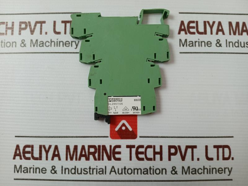 Lot of 2X Phoenix Contact PLC-BSC-24DC/21 Relay Base 250V/6A 24VDC 2966016