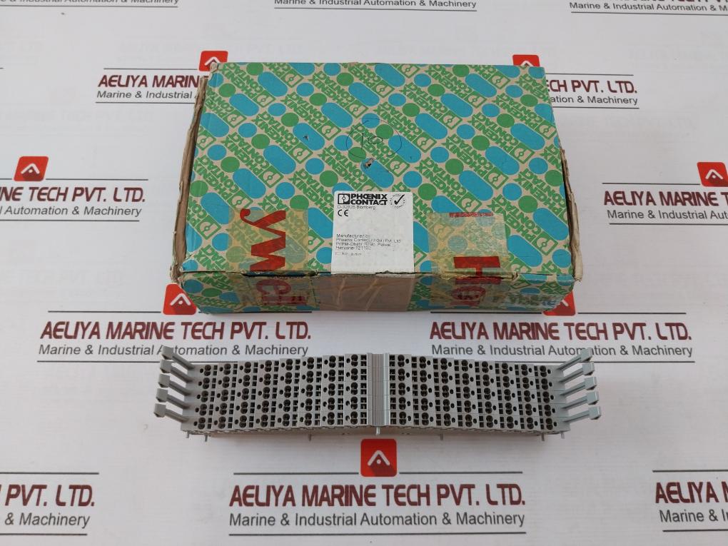 Lot of 2X PHOENIX CONTACT ZRV 8 Marshalling panel 30 25 95 6