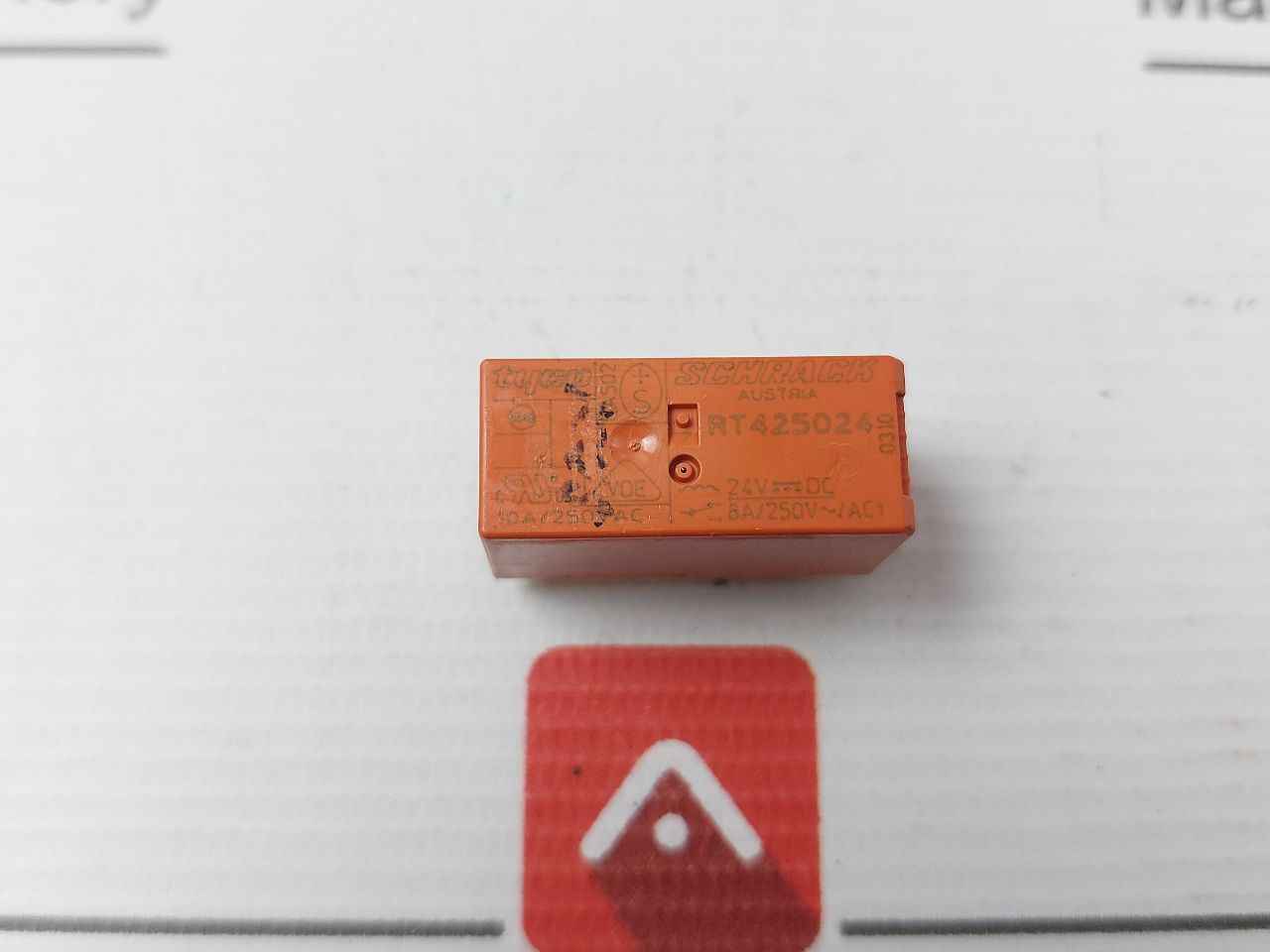 Lot Of 2X Relay Socket Brand Schrack Es50 - 10A 300Vac